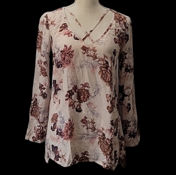 Free People Floral Top - Picture 1 of 5